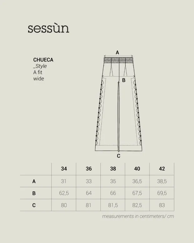 CHUECA Moonless | Pantalon | SESSÙN Site officiel 